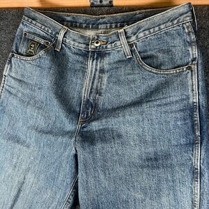 Cinch Jeans Mens 35x31.5 Blue Denim‎ Green Label Rigid Denim Western Relaxed Fit